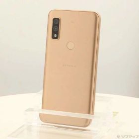【中古】FUJITSU(富士通） arrows We 64GB ローズゴールド FCG01 au SIMフリー 【258-ud】