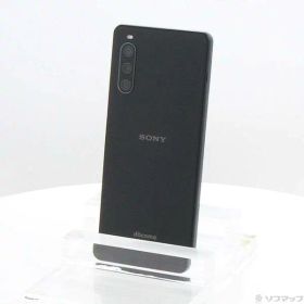 【中古】SONY(ソニー) Xperia 10 IV 128GB ブラック SO-52C docomo SIMフリー 【344-ud】