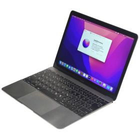 apple MacBook [2016] MacOS Monterey Core m7-6Y75 メモリー8GB 高速SSD512GB 無線LAN WEBカメラ Retinaディスプレイ B5サイズ モバイル ノートパソコン【中古】【30日保証】20007227