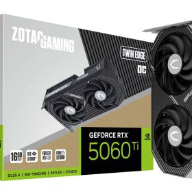 アスク ZOTAC GAMING GeForce RTX 5060 Ti 16GB Twin Edge OC ZT-B50620H-10M [PCIExp 16GB]