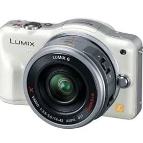 【中古】パナソニック ミラーレス一眼カメラ LUMIX GF3 電動ズームキット シェルホワイト DMC-GF3X-W