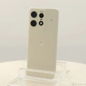 【中古】Motorola(モトローラ) motorola edge 50s pro 256GB バニラクリーム MOSAH3 Softbank SIMフリー 【344-ud】