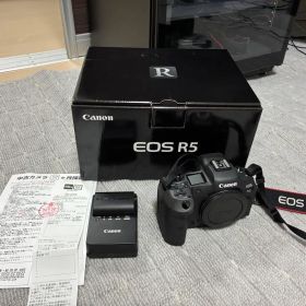 【保証有り】Canon EOS R5 ミラーレス一眼ボディ 元箱・充電器付