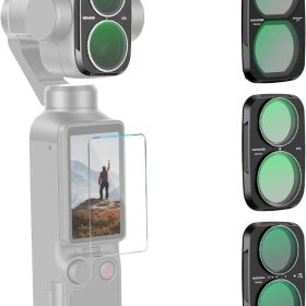 NEEWER可変ND+CPL+ブラックミストフィルターOsmo Pocket4P