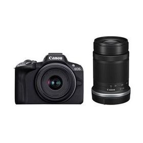 ★キヤノン / CANON EOS R50 ダブルズームキット [ブラック]【デジタル一眼カメラ】【送料無料】