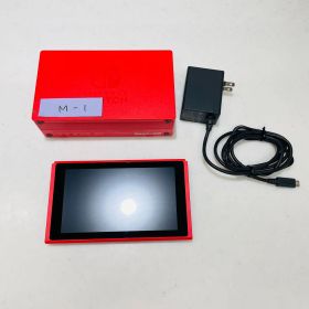 Nintendo Switch マリオレッド×ブルー セット v2 本体＋純正ドック＋充電器 画面スレあり 液晶発色良好 バッテリー強化版 動作確認済 XKJ10058705468