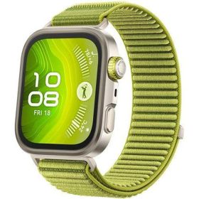 ファーウェイ スマートウォッチ HUAWEI WATCH FIT 4 Pro グリーン スマートウォッチ 心電図機能搭載 腕時計