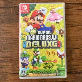 美品!! New スーパーマリオブラザーズ U デラックス Switch ソフト