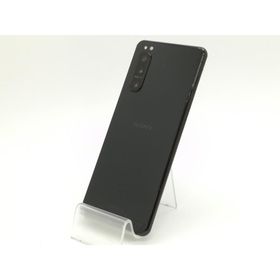 【中古】SONY au 【SIMロック解除済み】 Xperia 5 II ブラック 8GB 128GB SOG02【静岡】保証期間１ヶ月【ランクB】