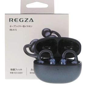 【TVS REGZA】ティーヴィーエス レグザ『REGZA レグザ オープンイヤー型イヤホン / インディゴ』RB-A1S-ID 2026年5月発売 オーディオ 1週間保証【中古】