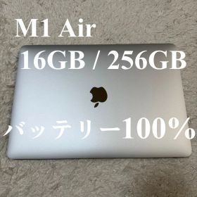 極美品 MacBook Air 13インチ M1 16GB 256GB 100%