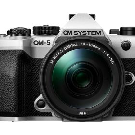[新品]OM SYSTEM オーエムシステム OM-5 Mark II 14-150mm II レンズキット シルバー ミラーレス一眼カメラ