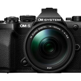 [新品]OM SYSTEM オーエムシステム OM-5 Mark II 14-150mm II レンズキット ブラック ミラーレス一眼カメラ