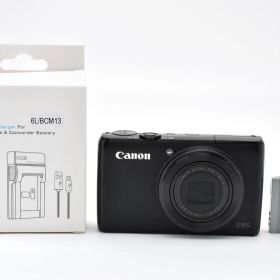 Canon キャノン PowerShot S95 ブラック /3504 動作OK 返金保証