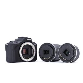 【中古】[良品] Canon ミラーレスカメラ EOS R50 ダブルズームキット ブラック _GP00020641