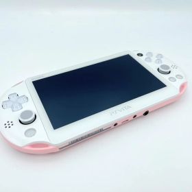 中古 PlayStation Vita Wi-Fiモデル ライトピンク/ホワイト (PCH-2000ZA19) SONY ソニー プレイステーション ヴィータ ビータ 携帯ゲーム機 ゲーム機 レトロ 懐かしい 一人時間