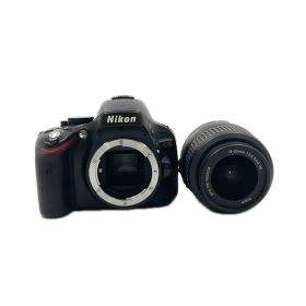 【全額返金保証】【最速発送】Nikon デジタル一眼 ニコン D5100 18-55 VR レンズキット ブラック 美品 動作確認済