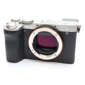 【中古品】《良品》 SONY α7C II ボディ ILCE-7CM2 S シルバー 【モルト・接眼ラバー部品交換/各部点検済】 [ デジタルカメラ ]