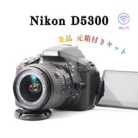 【美品】Nikon D5300 Wi-Fi搭載 スマホ転送 デジタル一眼レフ