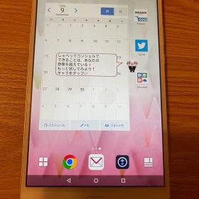 【美品】docomo dtab Compact d-01J 16GB ゴールド