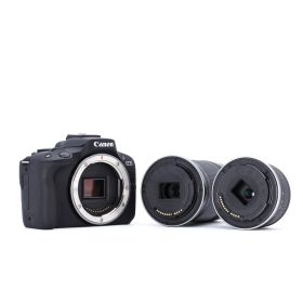 【中古】[良品] Canon ミラーレスカメラ EOS R50 ダブルズームキット ブラック _GP00020641