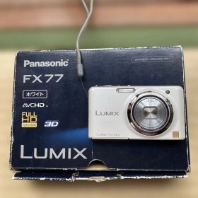 Panasonic LUMIX DMC-FX77 ホワイト 本体