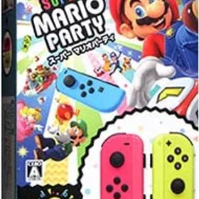 Switch／【Joy-Con2個・ストラップ2個付】スーパー マリオパーティ 4人で遊べる Joy-Conセット