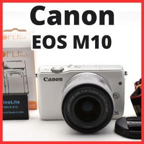 I17[8615]26★美品★ キヤノン Canon EOS M10 ボディ 15-45mm レンズキット