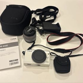 【たのメル便発送】Canon EOS M100 （付属品あり)