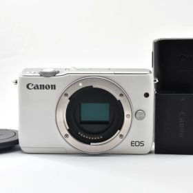 良品 CANON EOS M10 ボディ ホワイト わ０８