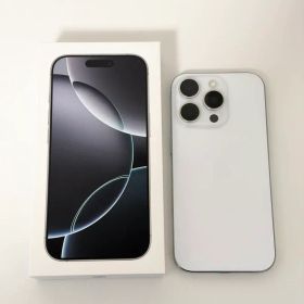 【最終値下げ】 iPhone16 Pro 256GB 本体ホワイトチタニウム