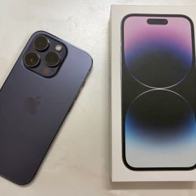 Apple iPhone 14 Pro 本体 ディープパープル 美品