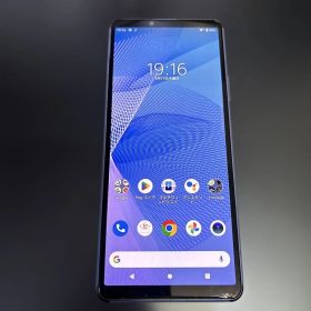 SIMフリー Xperia 10 III ブルー ワイモバイル