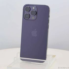 ソフマップ 〔中古品〕 iPhone14 Pro Max 128GB ディープパープル MQ993J／A SIMフリー【258】