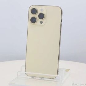 ソフマップ 〔中古品〕 iPhone14 Pro Max 256GB ゴールド MQ9D3J／A SIMフリー【297】