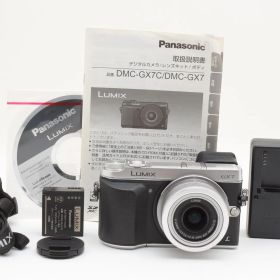 シャッター回数1657回！！■極上品■ PANASONICGX7MK2 標準ズームレンズキット シルバー DMC-GX7MK2KS