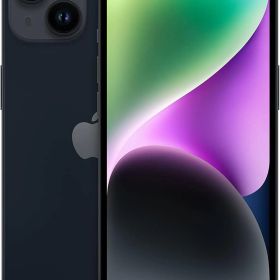 新品同様品 バッテリー100％ SIMフリー iPhone14 128GB ミッドナイト 純正ケーブル付き