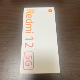 新品未使用⭐Xiaomi Redmi12 5G 128GB⭐ミッドナイトブラック