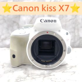 ⭐️Canon EOS Kiss X7 ホワイト⭐️デジタル一眼レフ 本体のみ