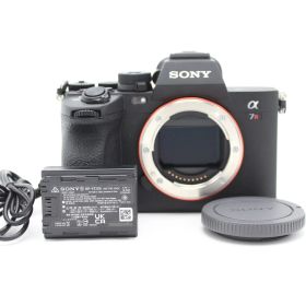 ショット数463！■ほぼ新品■ SONY ソニー フルサイズ ミラーレス一眼カメラ α7RV ボディブラック ILCE-7RM5 ♯14814