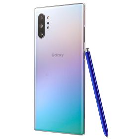 【中古】Bランク 【やや傷や汚れあり】SIMロック解除済み 元au SCV45 SAMSUNG Galaxy Note10+ 本体のみ オーラグロー 利用制限〇(白ロム) 送料無料