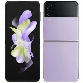 【中古】Bランク【やや傷や汚れあり】 SIMフリー SCG17 SAMSUNG Galaxy Z Flip4 ボラ パープル 本体のみ 利用制限ー(白ロム) 送料無料