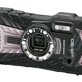 【中古】（新古品） RICOH 防水デジタルカメラ RICOH WG-30W カーボングレー 防水12m耐ショック1.5m耐寒-10度 RICOH WG-30W GL 04621