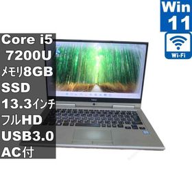 NEC LAVIE Direct HZ Hybrid ZERO GN254W/1A【SSD搭載】 Core i5 7200U 【Windows11 Pro】 ／充電可／Wi-Fi／長期保証 [97318]