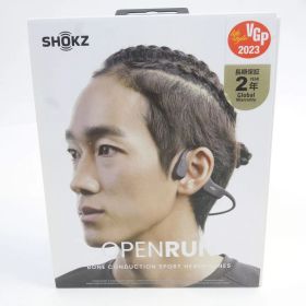 Shokz ショックス SKZ-EP-000003 OpenRun ワイヤレス骨伝導イヤホン ブラック ※中古