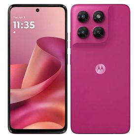【中古】【安心保証】 moto g37j XT2625-9[128GB] SIMフリー フューシャレッド