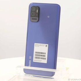 〔中古〕XIAOMI Redmi Note 10T 64GB ナイトタイムブルー 22021119KR SIMフリー〔295-ud〕