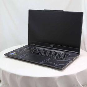 〔中古〕MSI(エムエスアイ) 〔展示品〕 Cyborg 17 B2RW Cyborg-17-B2RWEKG-6669JP オデッセイグレイ ＆ スケルトン〔262-ud〕