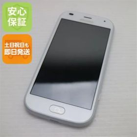 新品同様 F-42A らくらくスマートフォン ホワイト 即日発送 スマホ 白ロム 富士通 土日祝発送OK