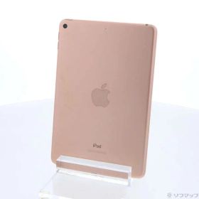 【中古】Apple(アップル) iPad mini 第5世代 256GB ゴールド MUU62J／A Wi-Fi 【371-ud】